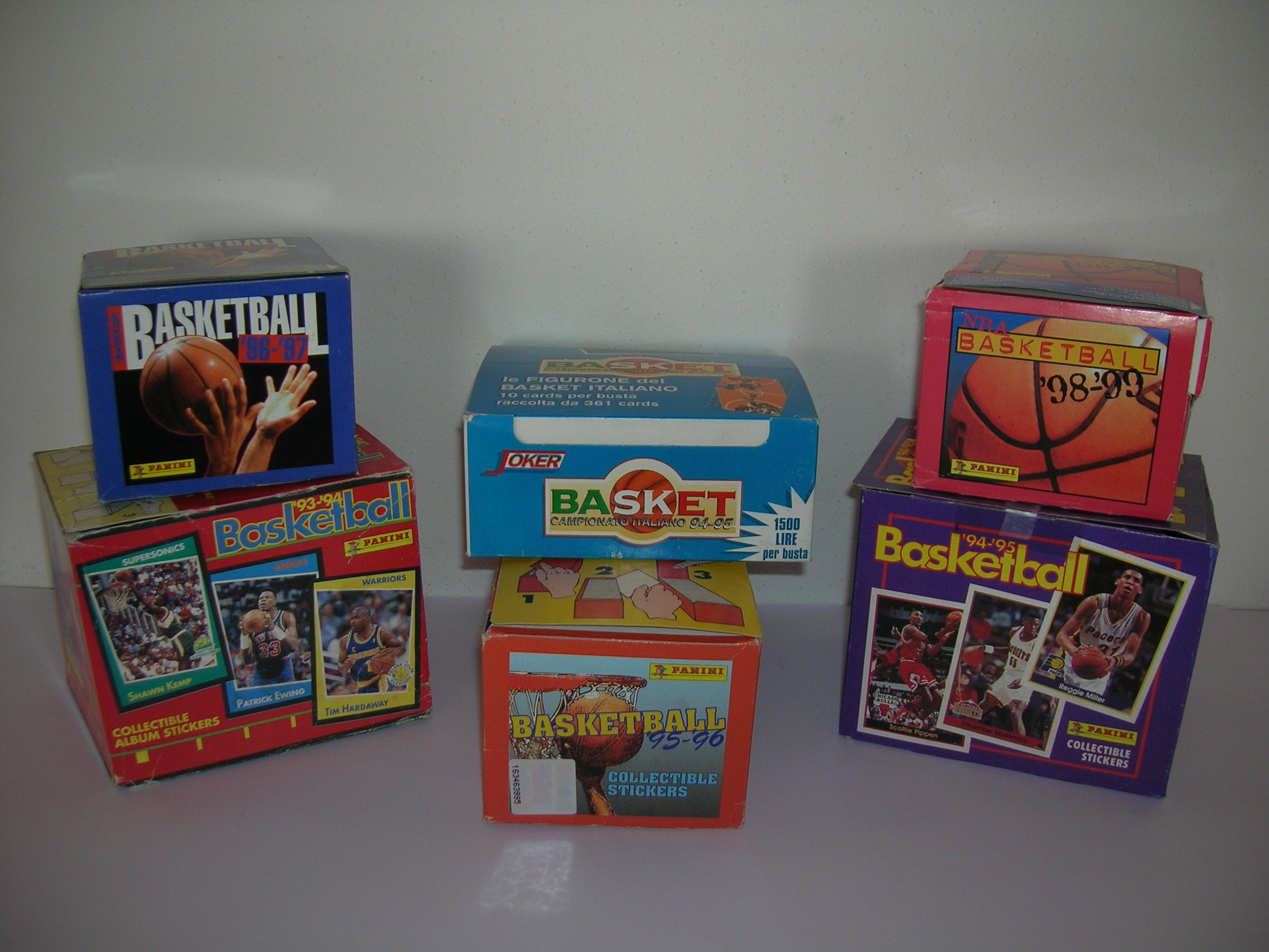 Box cards Basketball NBA Americano H